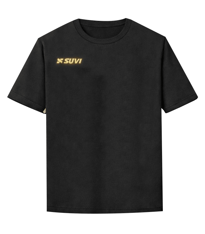 Black n Gold Graphic Tee