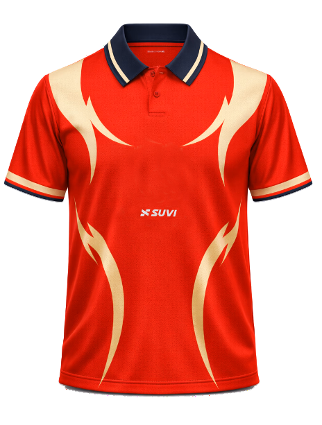 Red Fan Polo