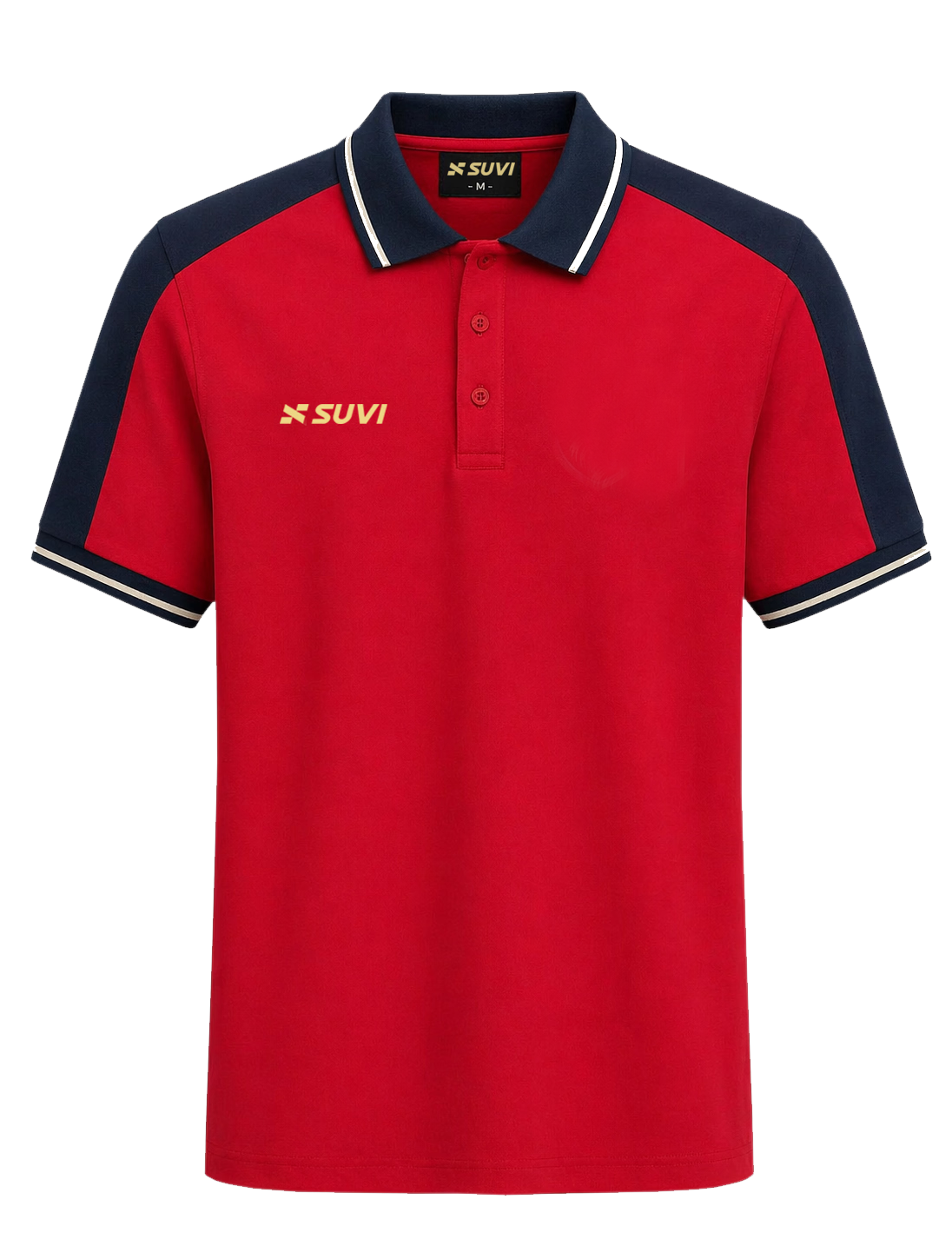 SUVI Crest Polo Red